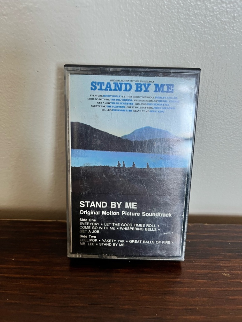 Stand By Me Original Motion Picture Soundtrack - Black/Blue Cassette Case